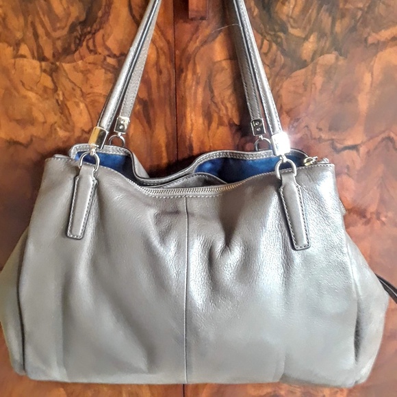 Coach Madison Cafe Carryall Pebbled Leather - Picture 2 of 7